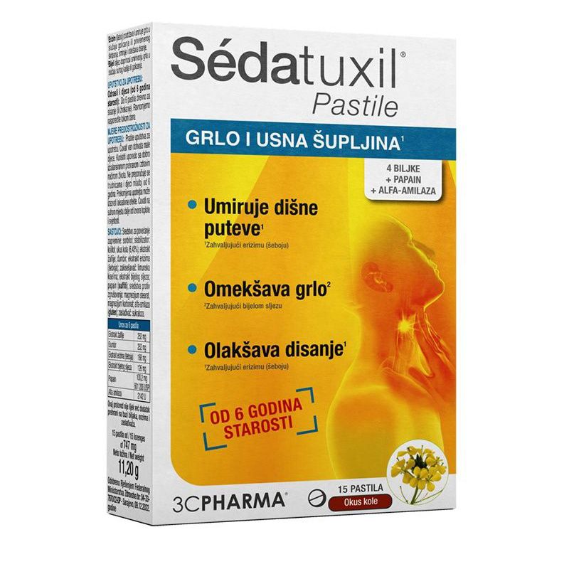 Sedatuxil pastile